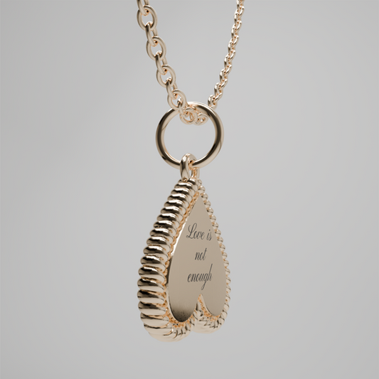 A-MORE Heart Necklace - Collar personalizado