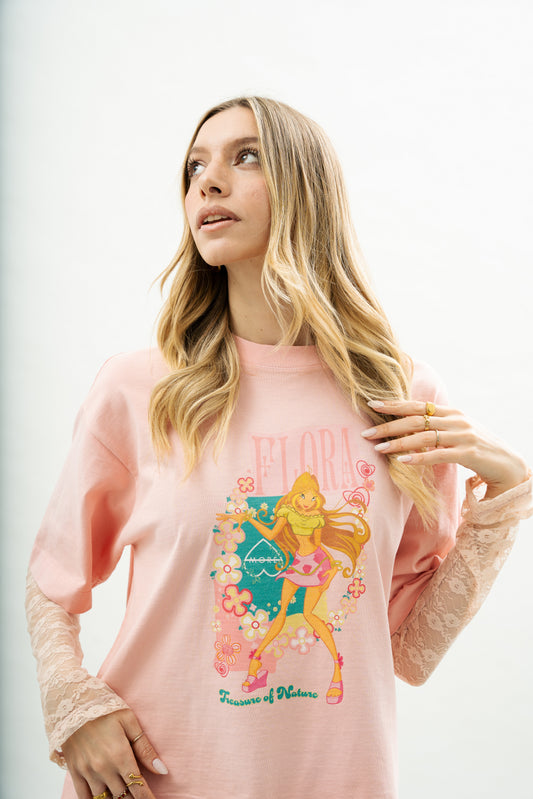 A-MORE - FLORA tee