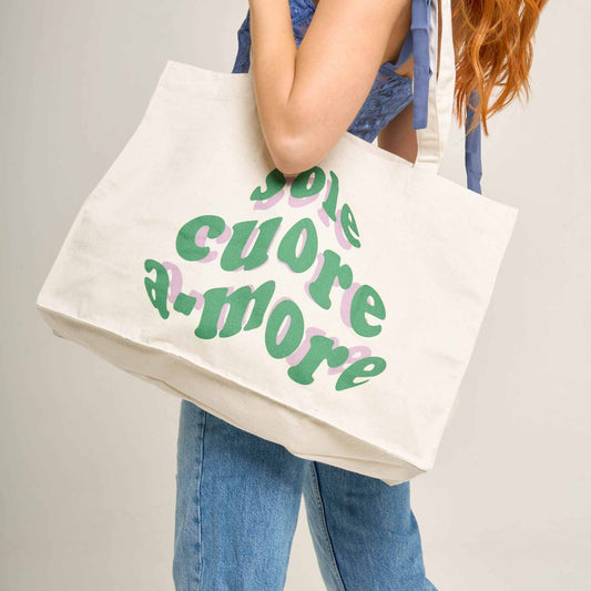 A-MORE Bolso de playa- Tote Bag