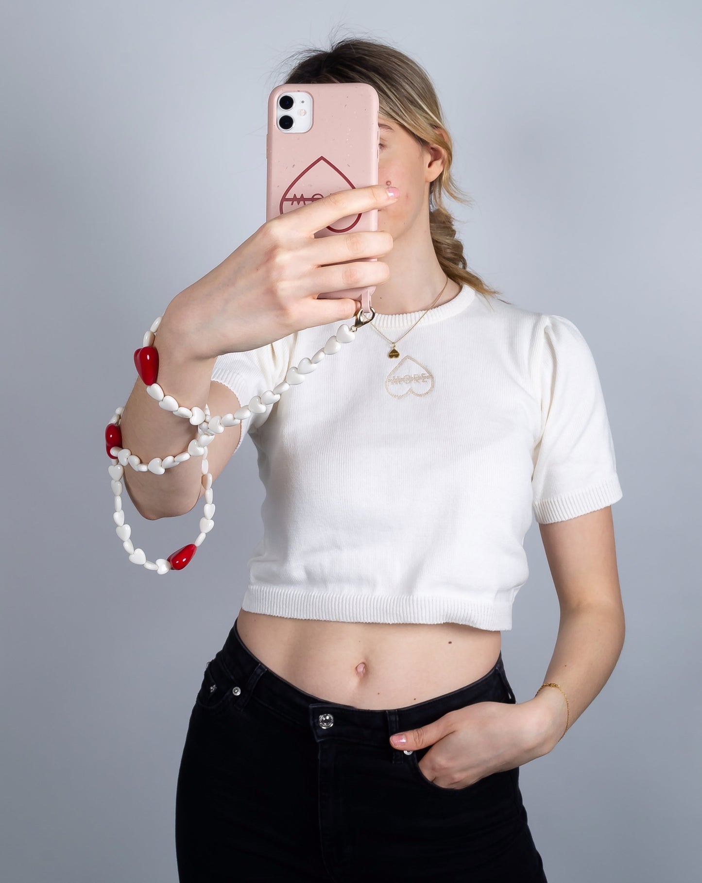 A-MORE Love Drops (no solo una correa de teléfono)