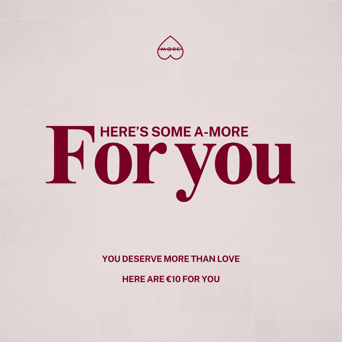 A-MORE Carta Regalo Digitale