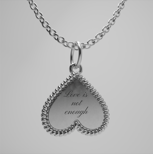 A-MORE Heart Necklace - Collana Personalizzata