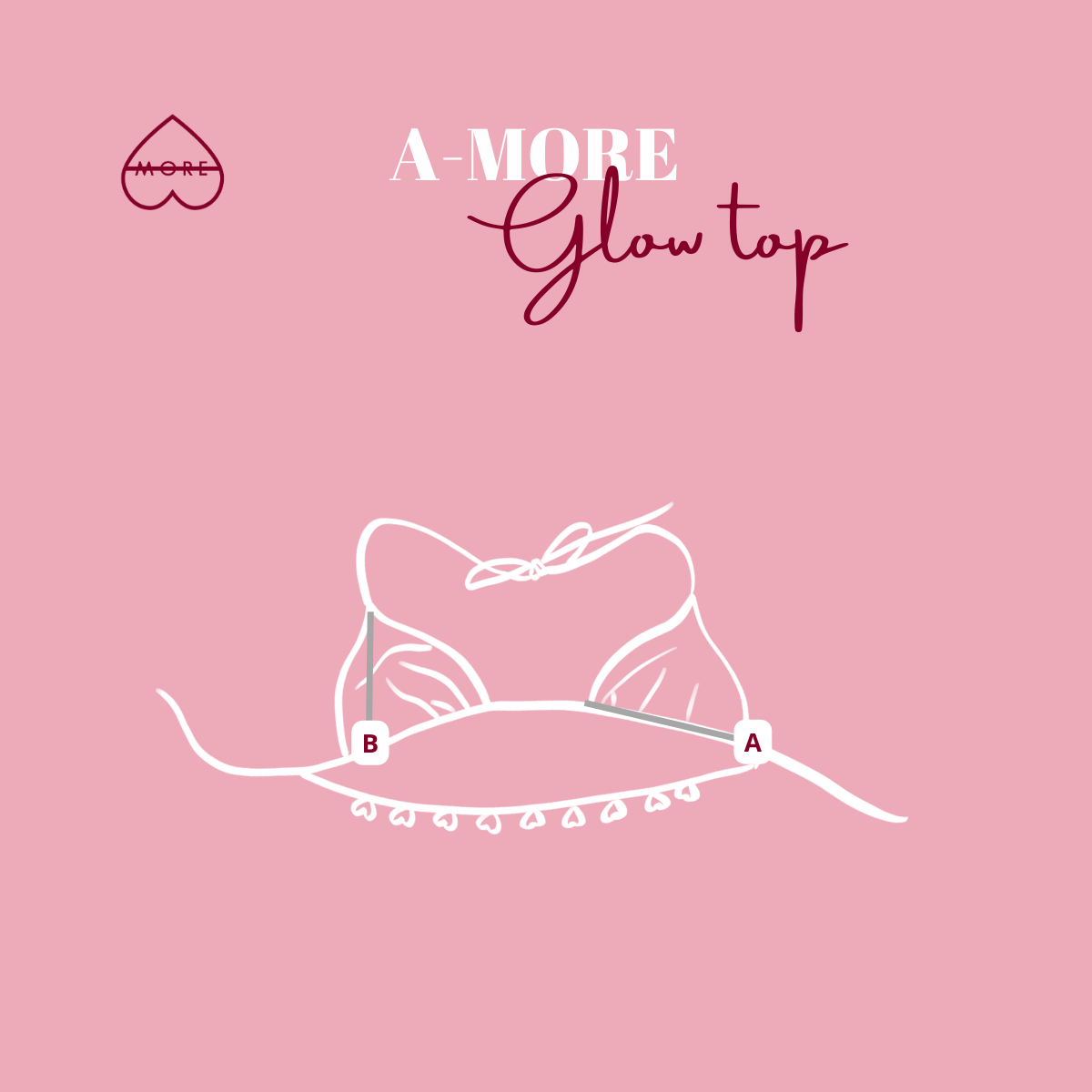A-MORE Glow - Top