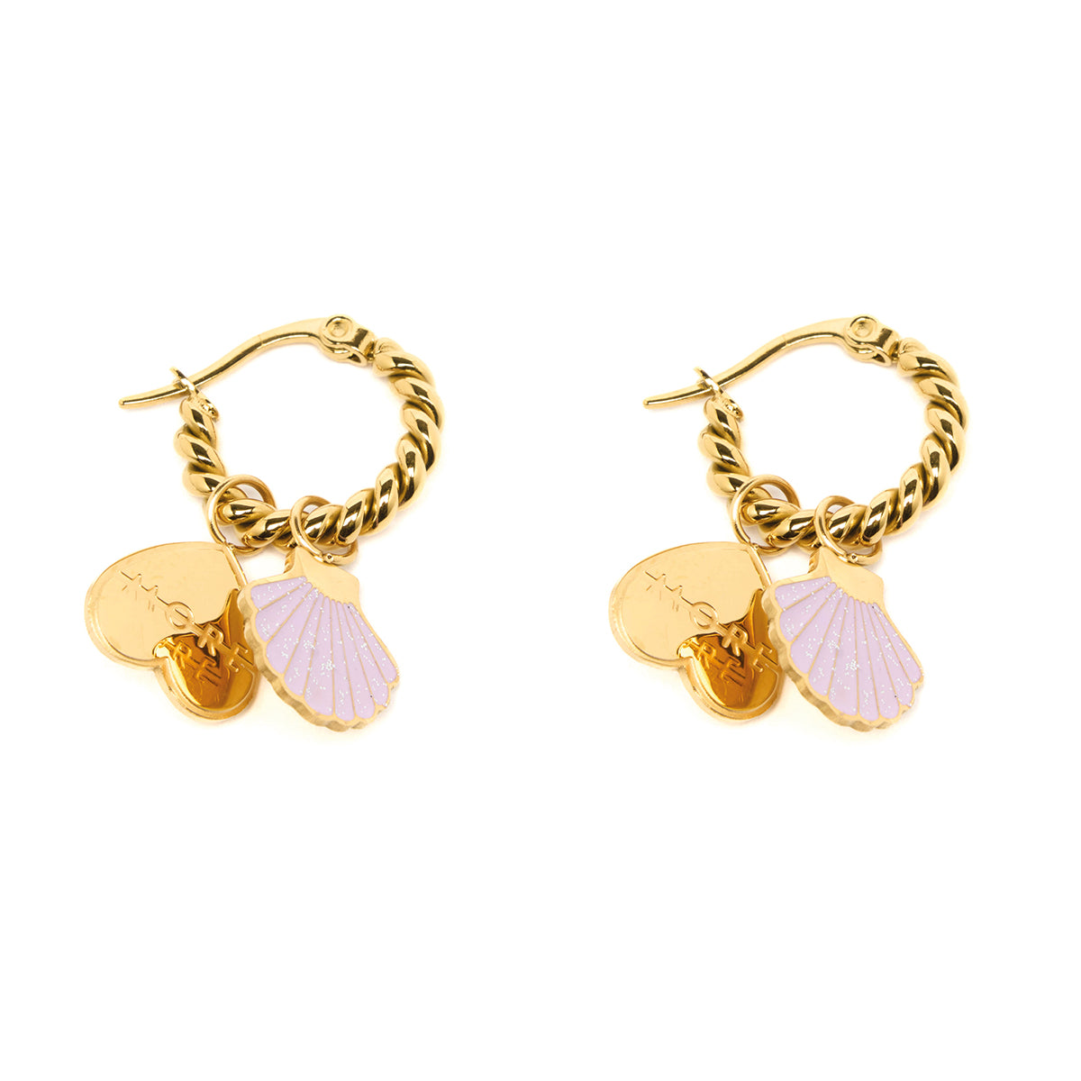A-MORE - Seashell earrings