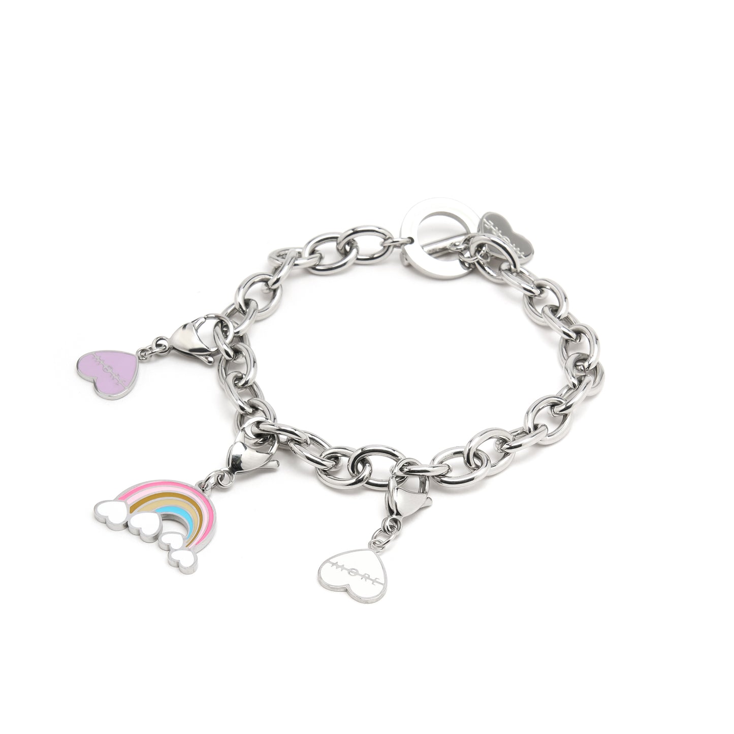 A-MORE Charm - Cuore Bianco