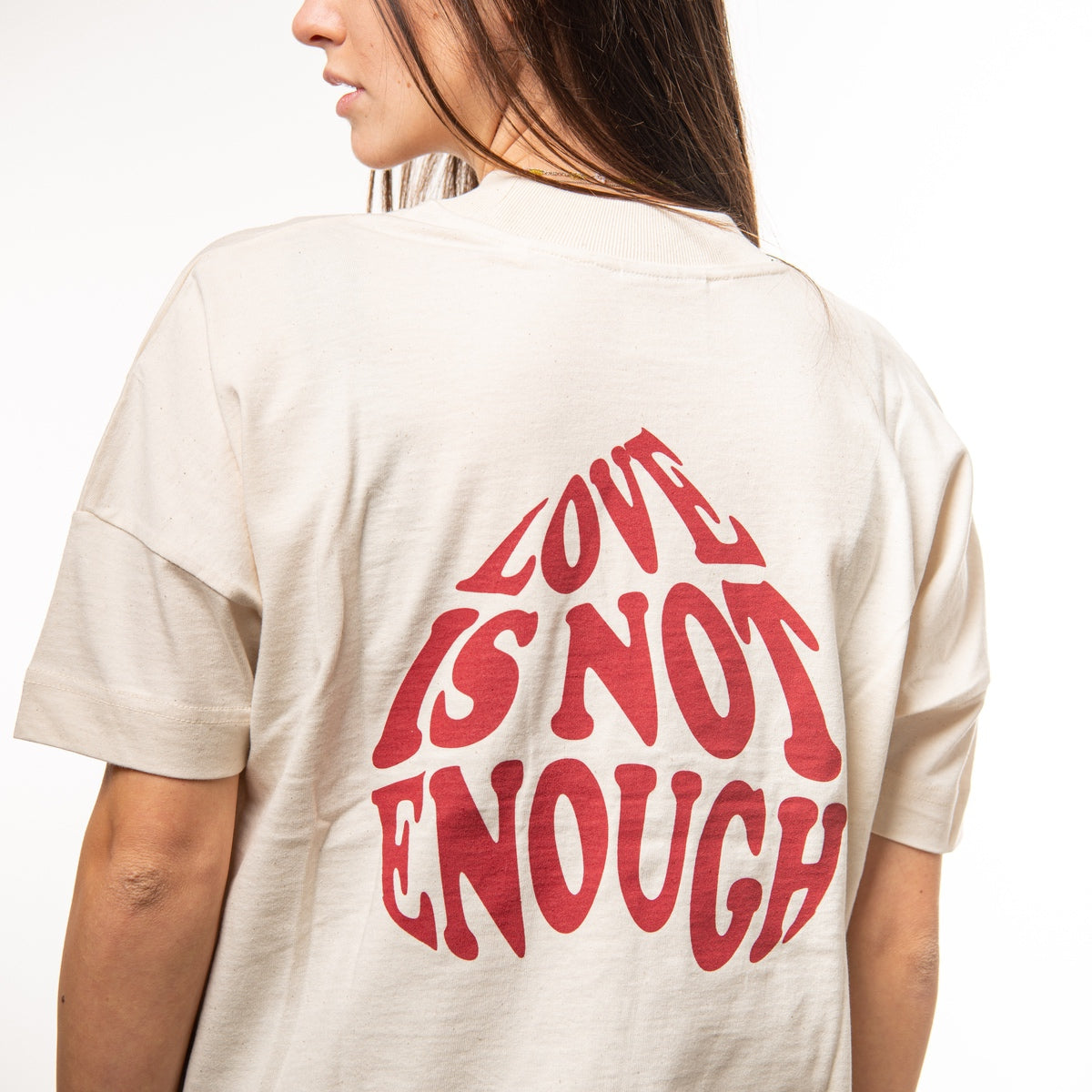 A-MORE Love Is Not Enough Heart - Playera