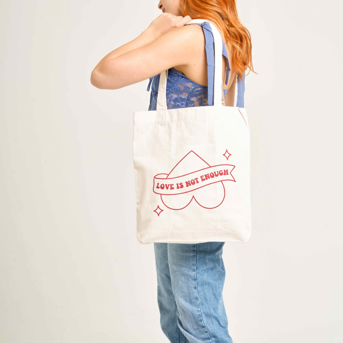 A-MORE Love Is Not Enough - Tote Bag